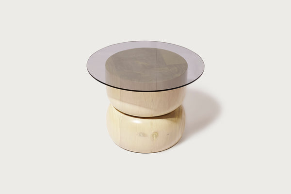 August Opening Side Table by Panorammma Atelier