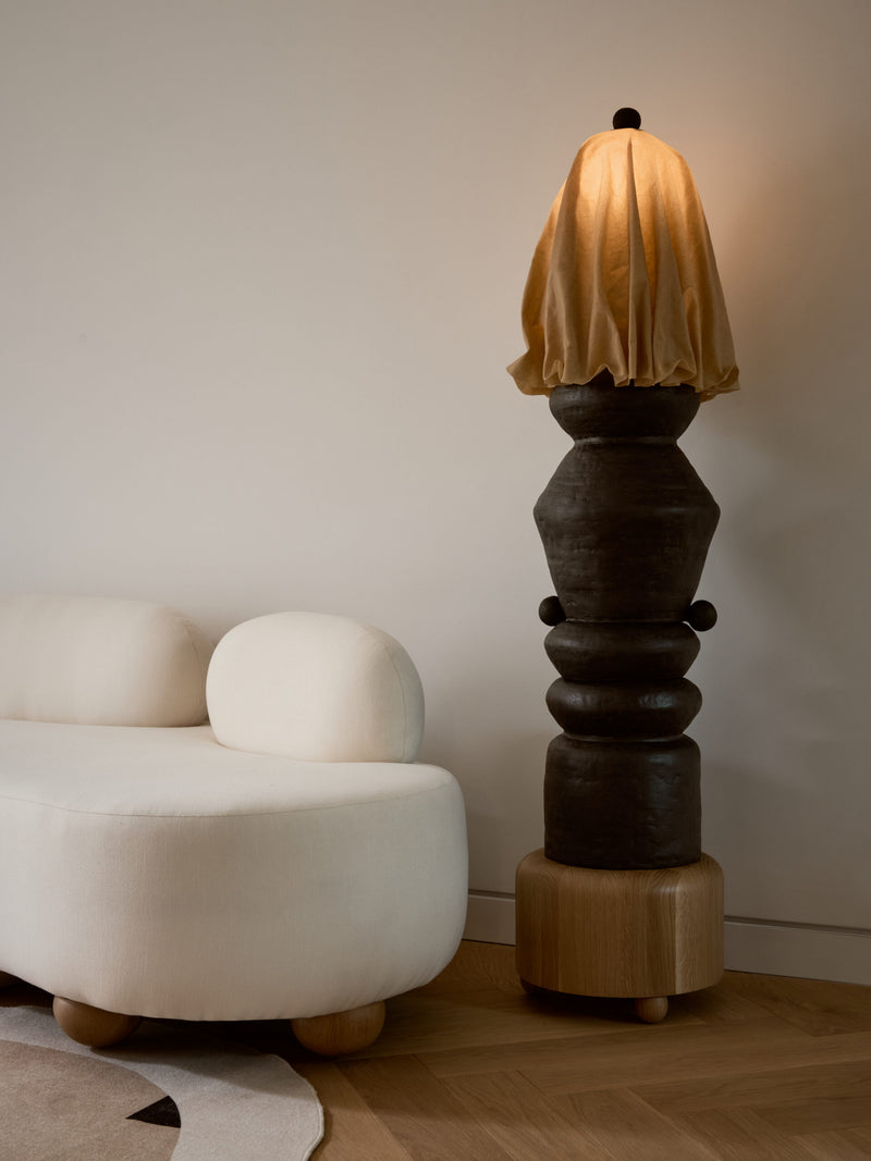 Condesa Floor Lamp by Golshaah X Studio Benu