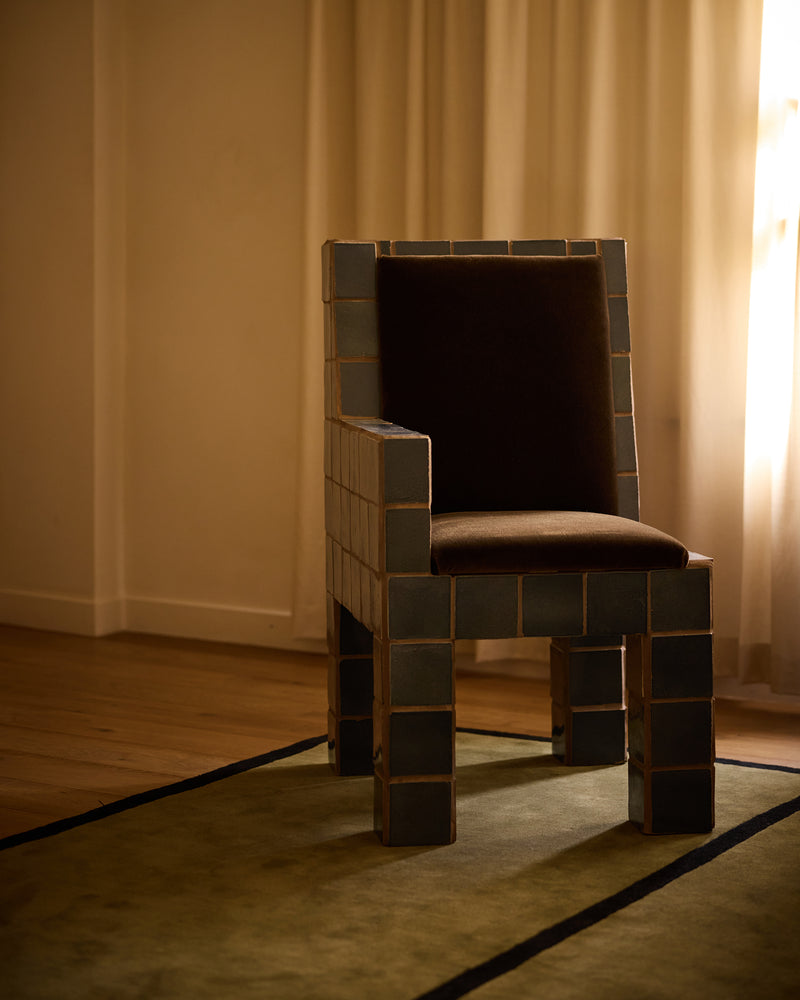 Tiled Chair by Ah Um Design Studio