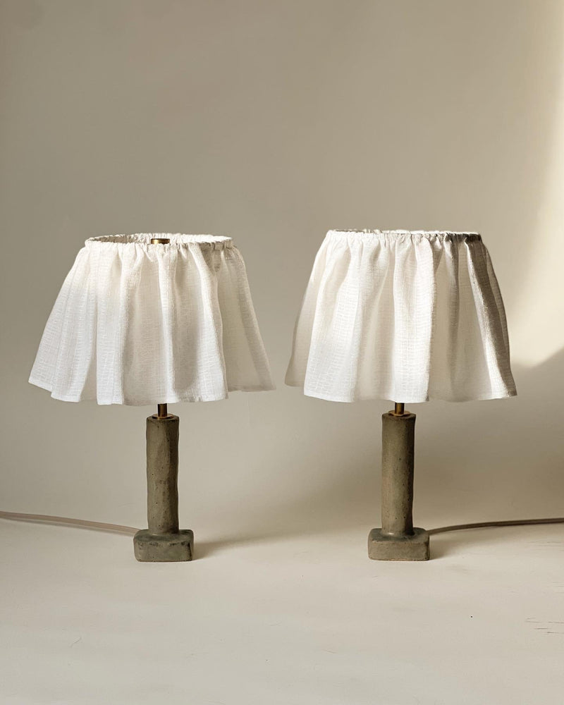 Curtain Lamp by Analuisa Corrigan
