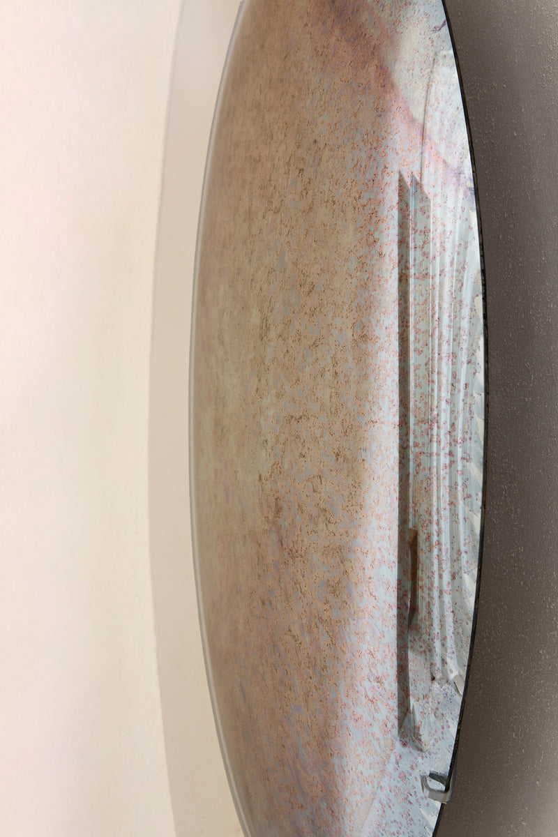 Abyss Rose Convex Oxidized Mirror by Homa