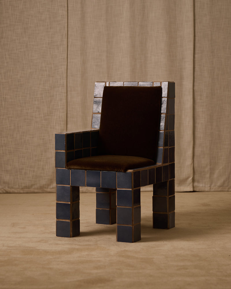 Tiled Chair by Ah Um Design Studio