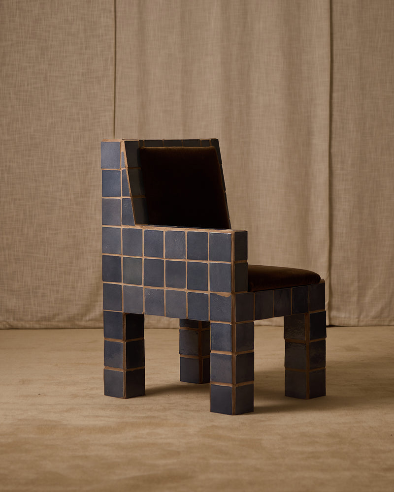 Tiled Chair by Ah Um Design Studio