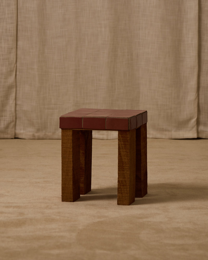 Tile Side Table by Ah Um Design Studio