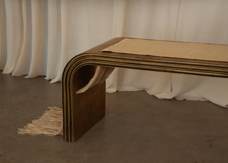 Curio Bench by Buket Hoscan Bazman