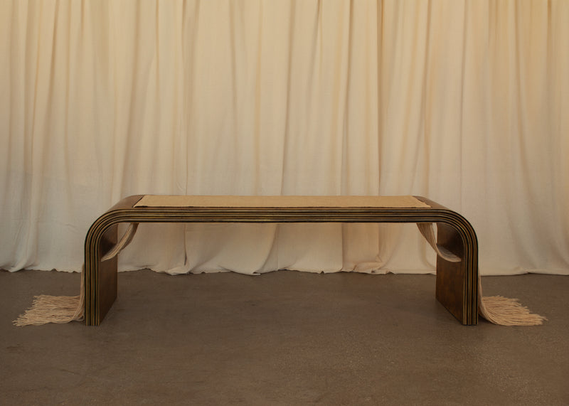 Curio Bench by Buket Hoscan Bazman