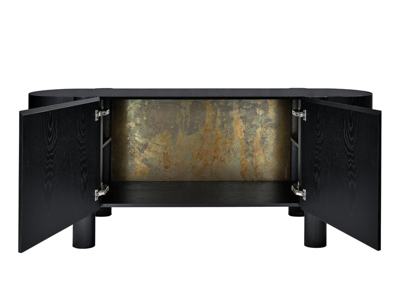 Black Era Credenza by Buket Hoscan Bazman