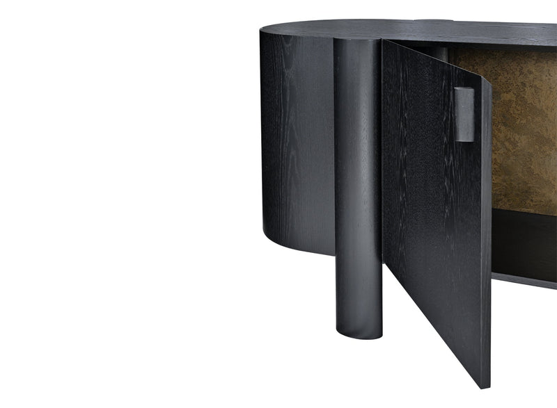 Black Era Credenza by Buket Hoscan Bazman