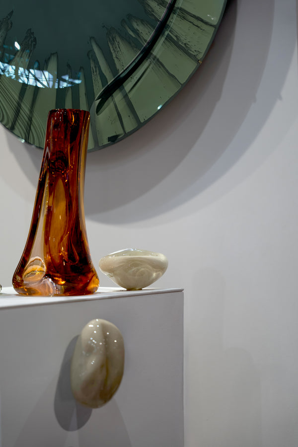 Elara Vase II Blown Glass. Vase by Homa