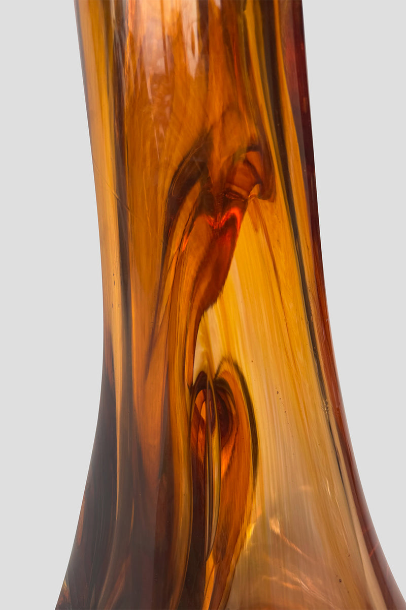 Elara Vase II Blown Glass. Vase by Homa