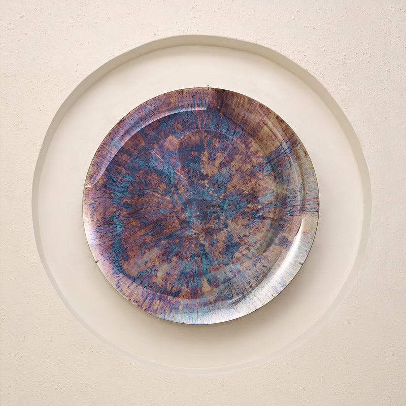 Nebula I Concave Oxidized Mirror by Homa