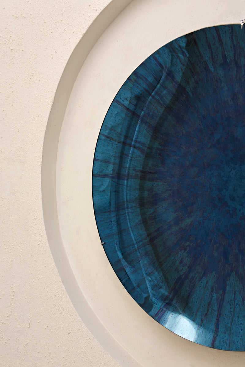 Ocean Eye Concave Oxidized Mirror by Homa