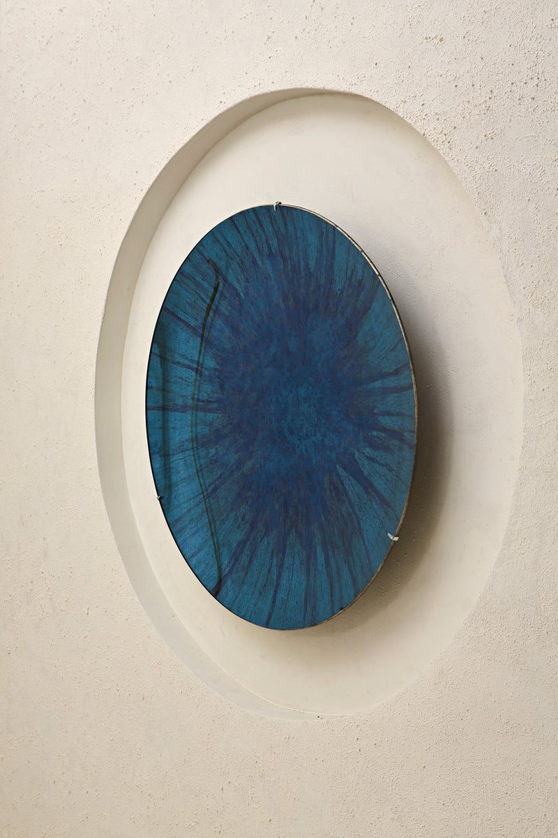 Ocean Eye Concave Oxidized Mirror by Homa