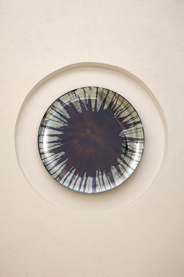 The Eye of the Universe II Concave Mixed Technique Mirror by Homa