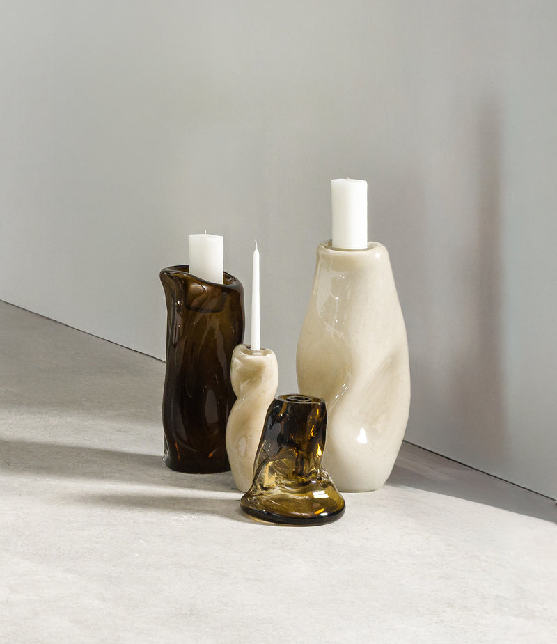 Elara Vase I Blown Glass. Vase by Homa