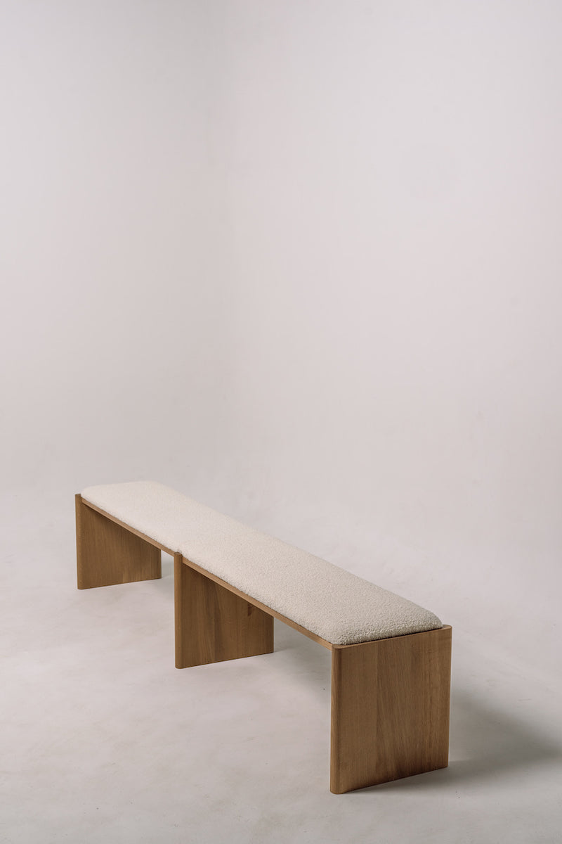 Roebuck Bench by Scheibe Design