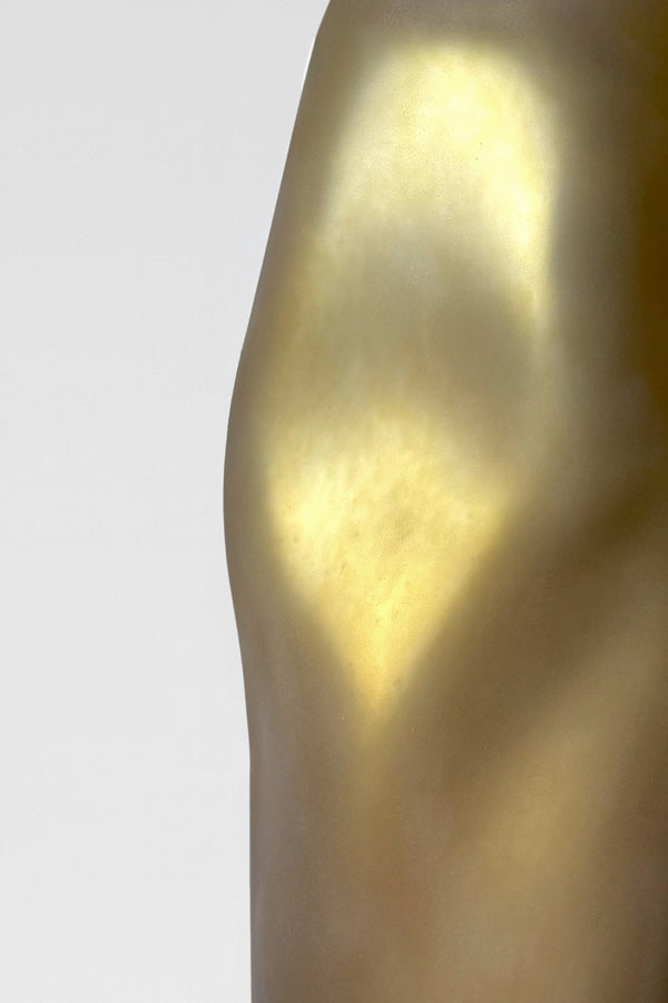 Lumi Candle Holder IX Blown Glass Silver Mirror by Homa