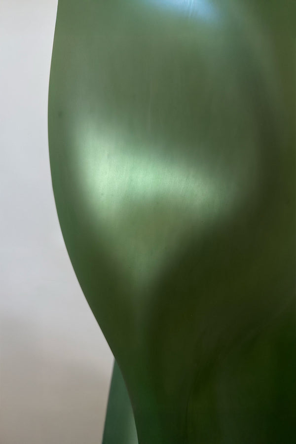 Lumi Candle Holder XV Blown Glass Silver Mirror by Homa