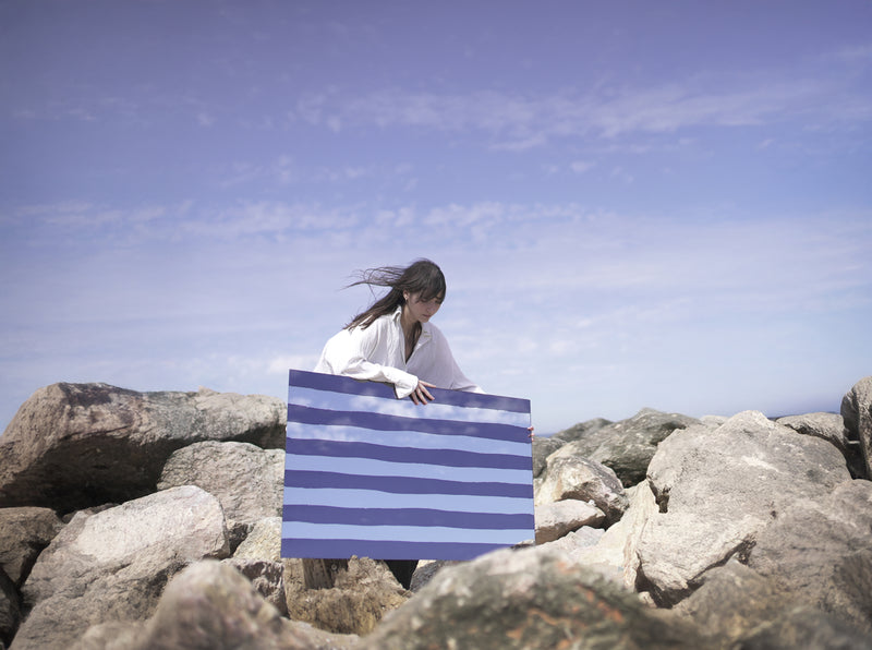 Line II Smoke and Silver Mirror by Homa