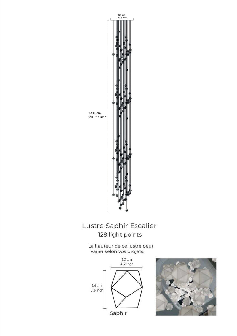 Saphir Escalier by Octavio Amado