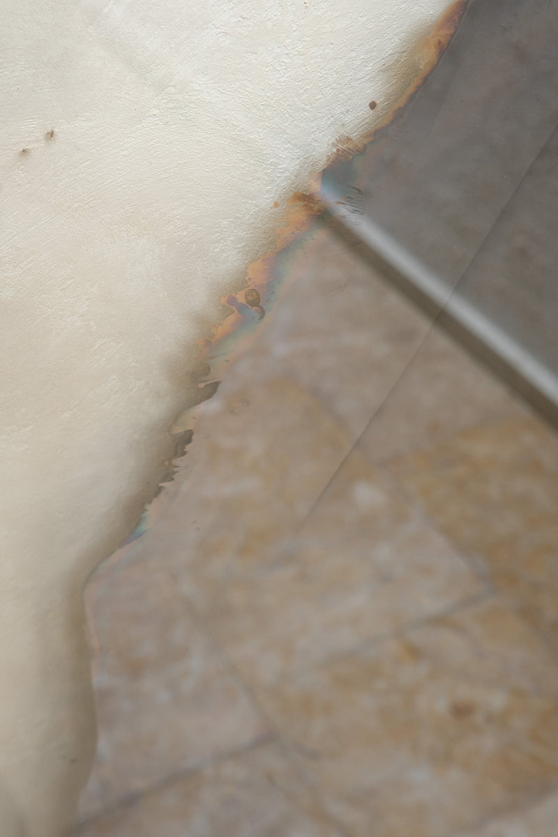 Half Mirror II Smoke and Silver Mirror Clear Glass by Homa