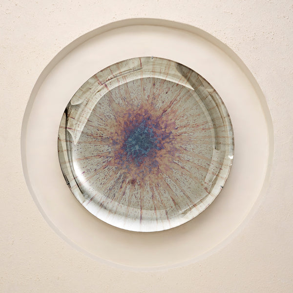 Nebula V Concave Oxidized Mirror by Homa