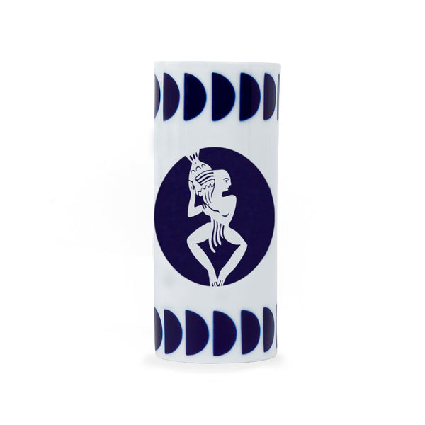 Porcelain Zodiac Pencil Holder - Aquarius By VISO Project