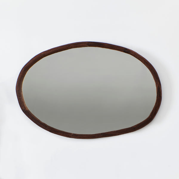 Oval Amarante Mirror by Project 213A