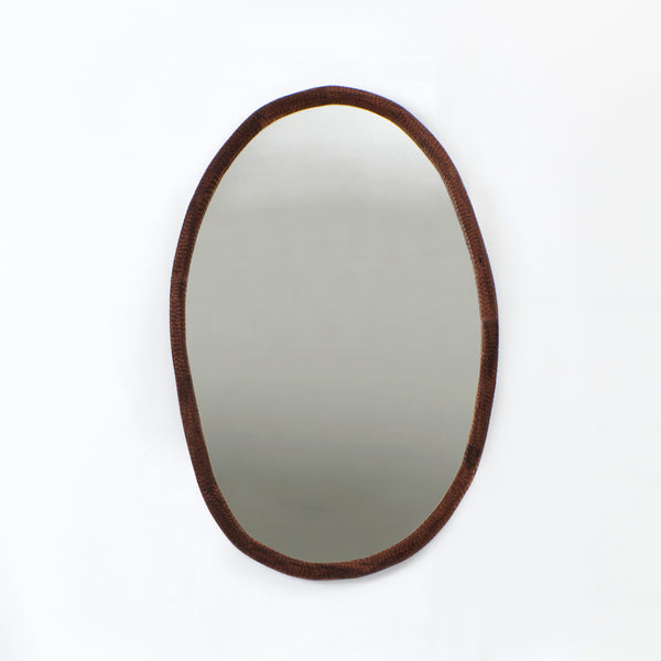 Oval Amarante Mirror by Project 213A