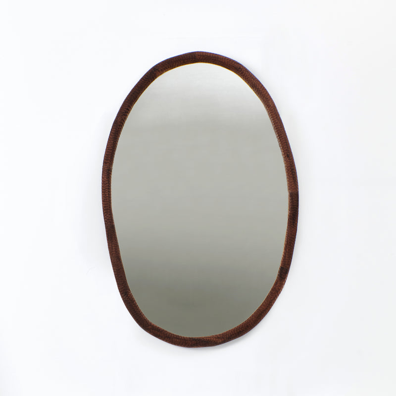 Oval Amarante Mirror by Project 213A