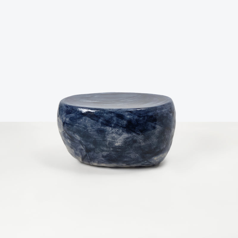 Ceramic Coffee Tablecustom Shape Navy by Project 213A