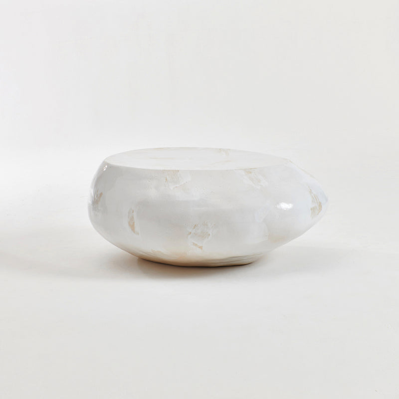 Ceramic Coffee Tablecustom Shape Custom White by Project 213A