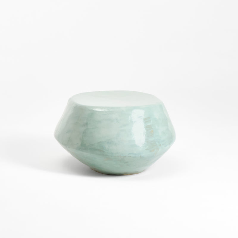 Ceramic Coffee Tablecustom Shape Glacial Green by Project 213A