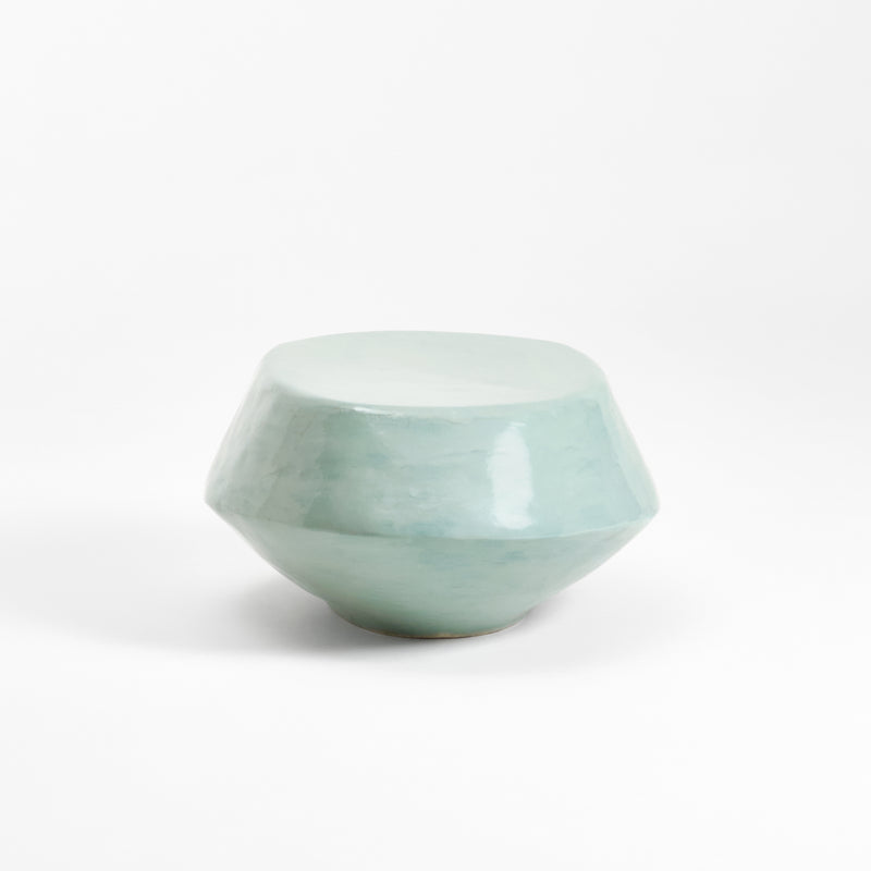 Ceramic Coffee Tablecustom Shape Glacial Green by Project 213A