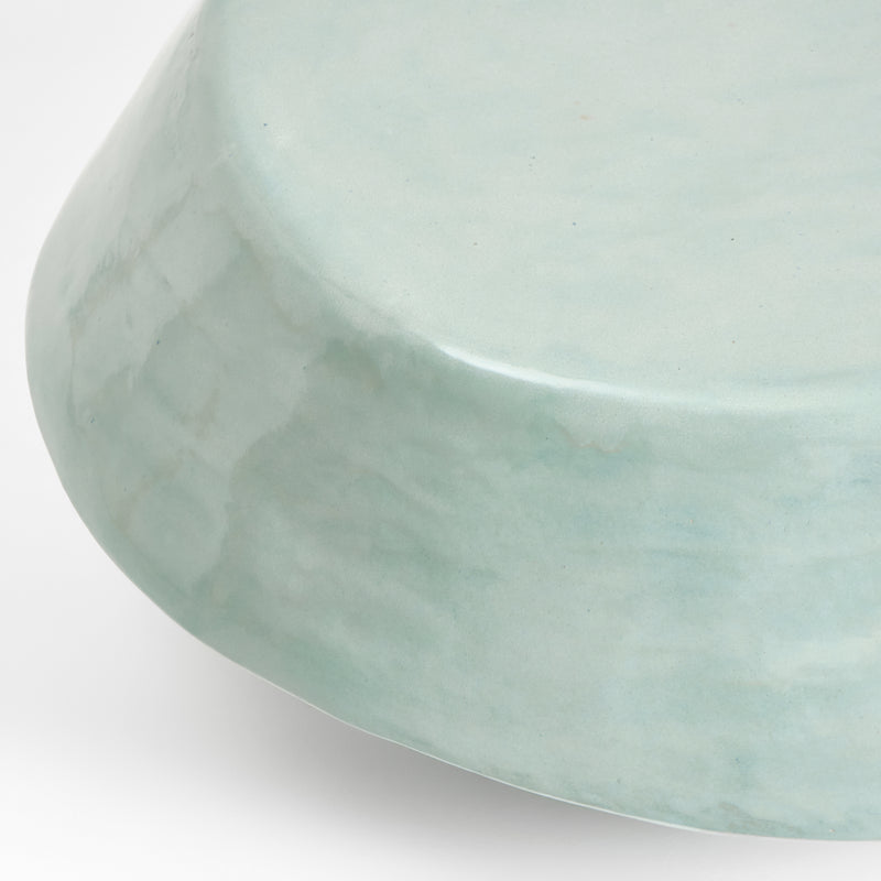 Ceramic Coffee Tablecustom Shape Glacial Green by Project 213A