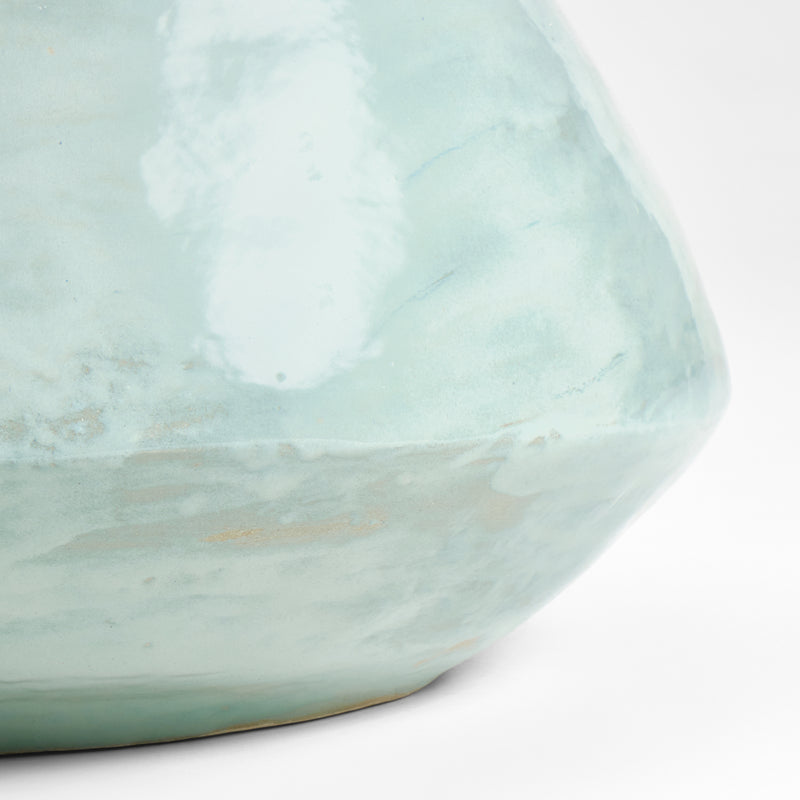 Ceramic Coffee Tablecustom Shape Glacial Green by Project 213A