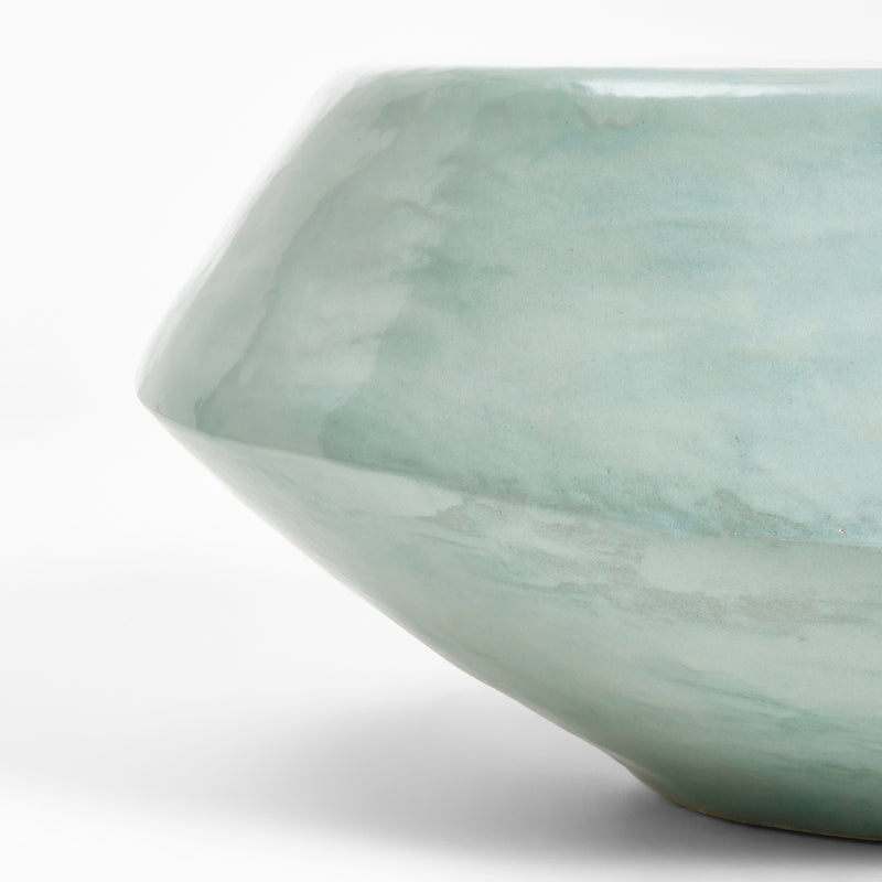 Ceramic Coffee Tablecustom Shape Glacial Green by Project 213A