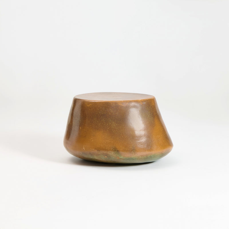 Ceramic Coffee Tablecustom Shape Green Sand by Project 213A