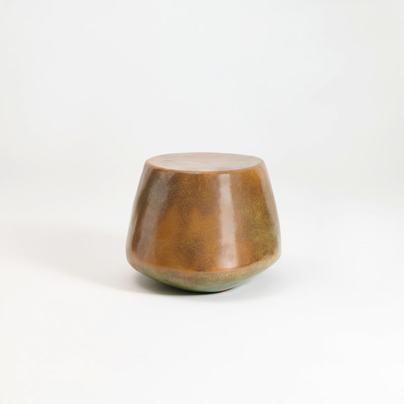 Ceramic Coffee Tablecustom Shape Green Sand by Project 213A