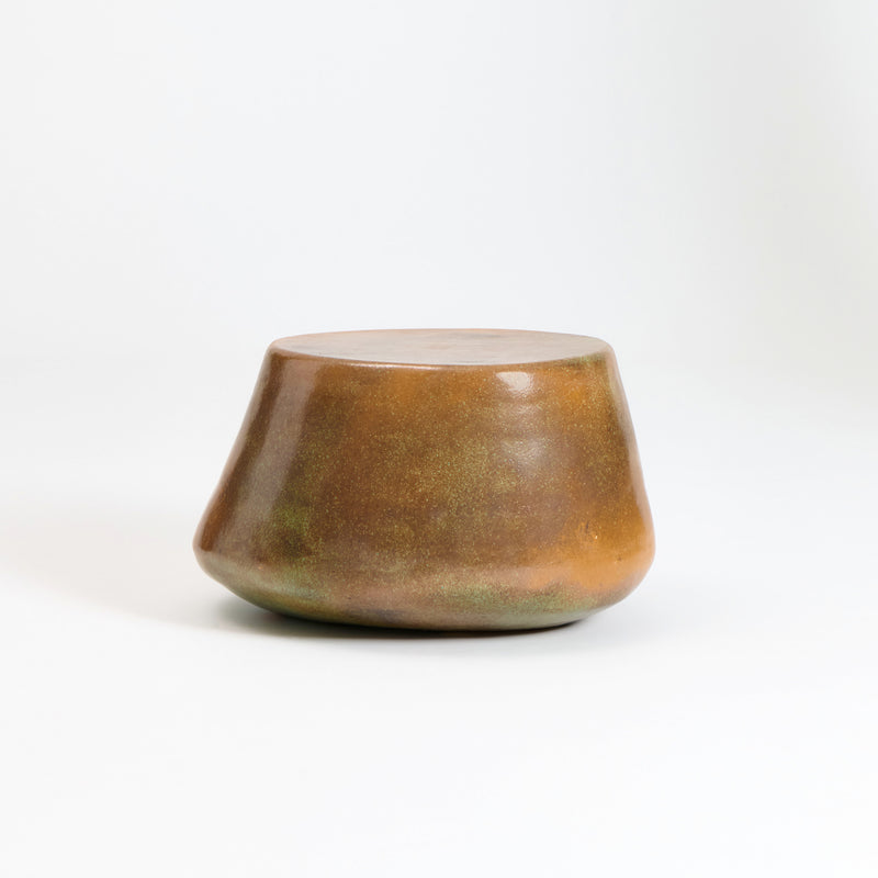 Ceramic Coffee Tablecustom Shape Green Sand by Project 213A