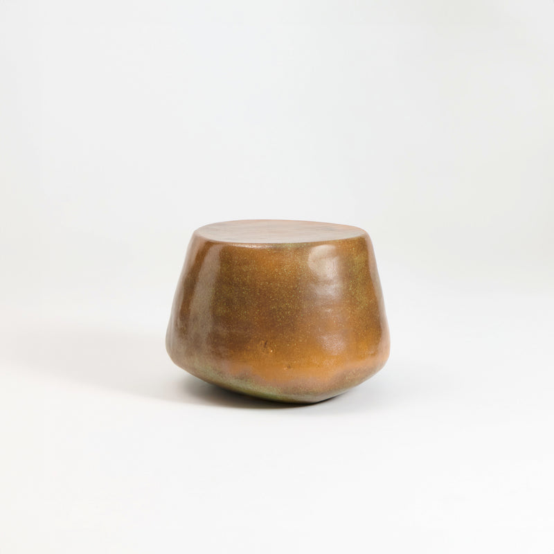 Ceramic Coffee Tablecustom Shape Green Sand by Project 213A