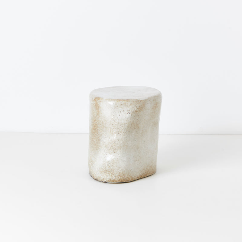 Ceramic Side Table Small Custom Shape By Project 213A