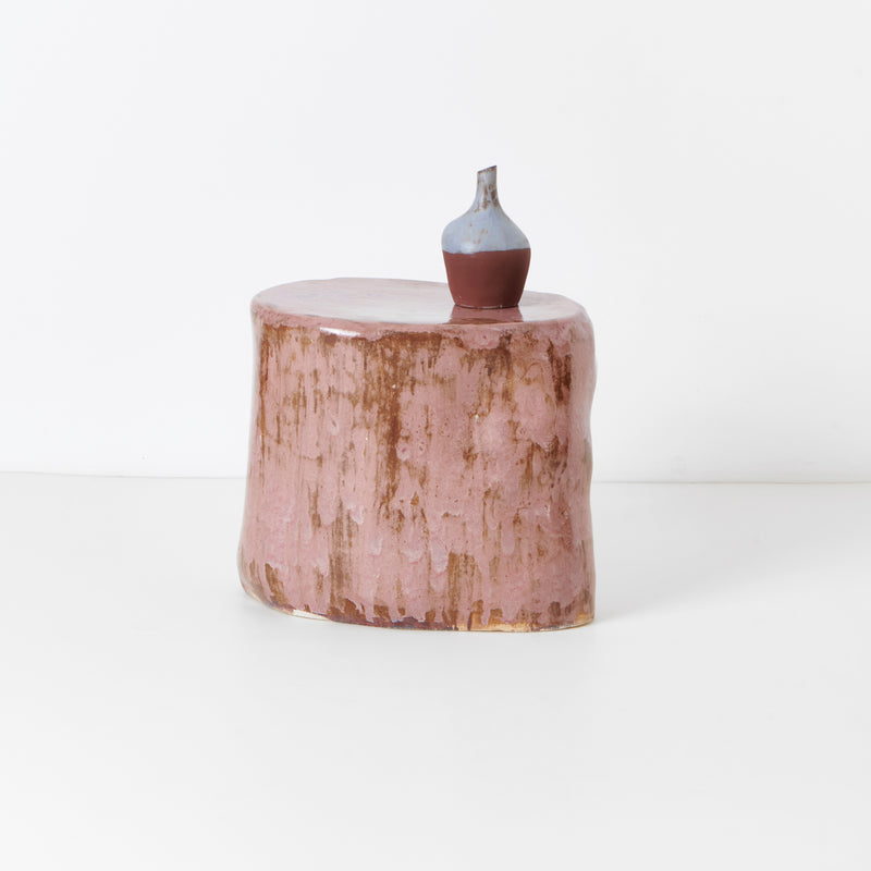 Ceramic Side Table Small Custom Shape By Project 213A