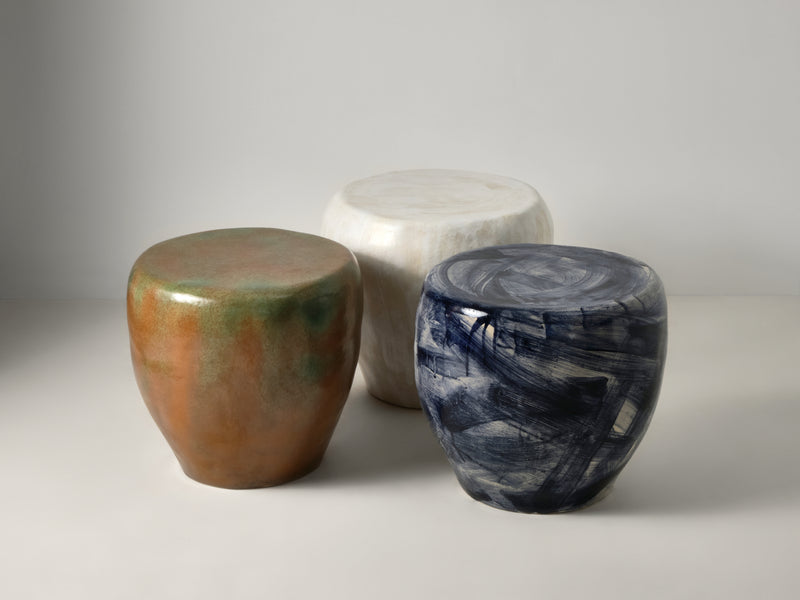 Ceramic Table Medium Rounded Shape by Project 213A