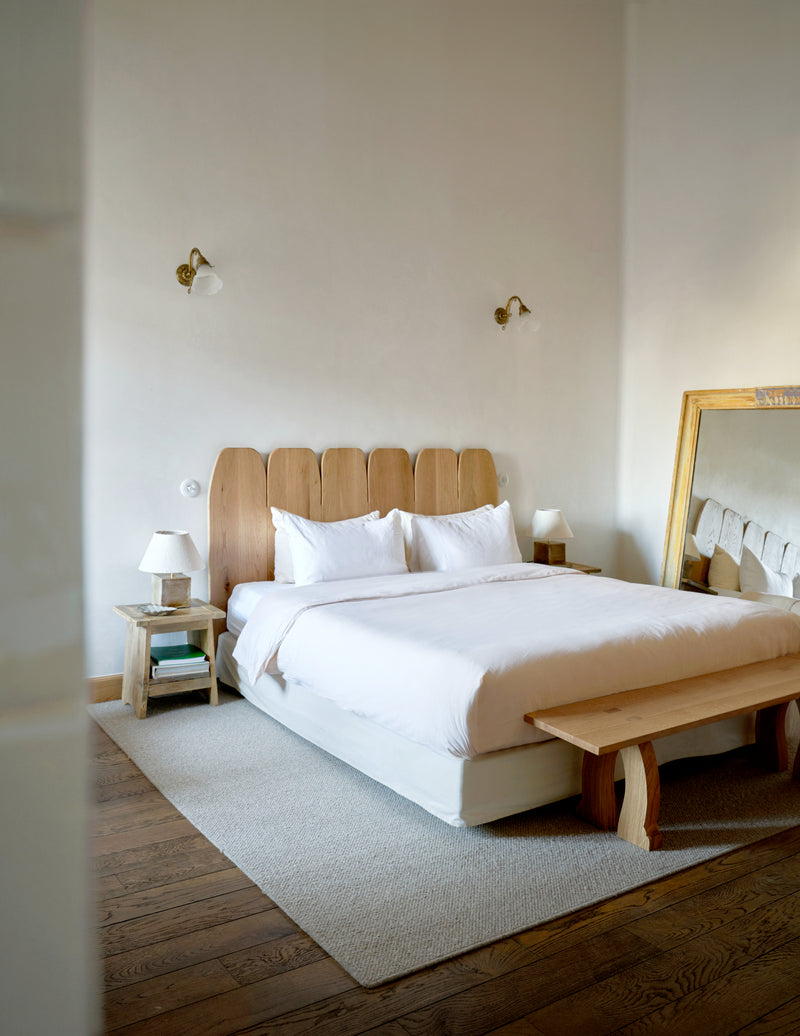 Sintra Bench with Cushion Brown by Project 213A