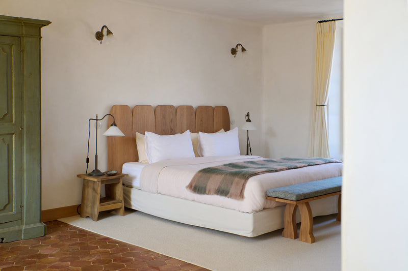 Sintra Bench with Cushion Brown by Project 213A