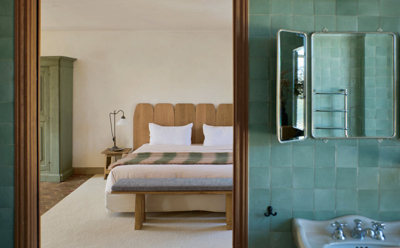 Sintra Bench with Cushion Brown by Project 213A