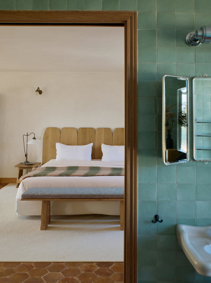 Sintra Bench with Cushion Brown by Project 213A