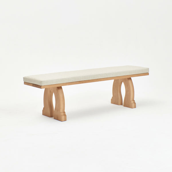 Sintra Bench with Cushion Brown by Project 213A