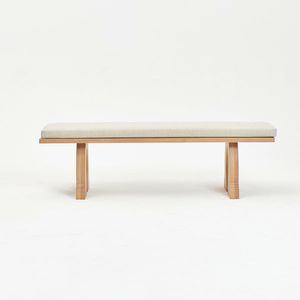 Sintra Bench with Cushion Brown by Project 213A